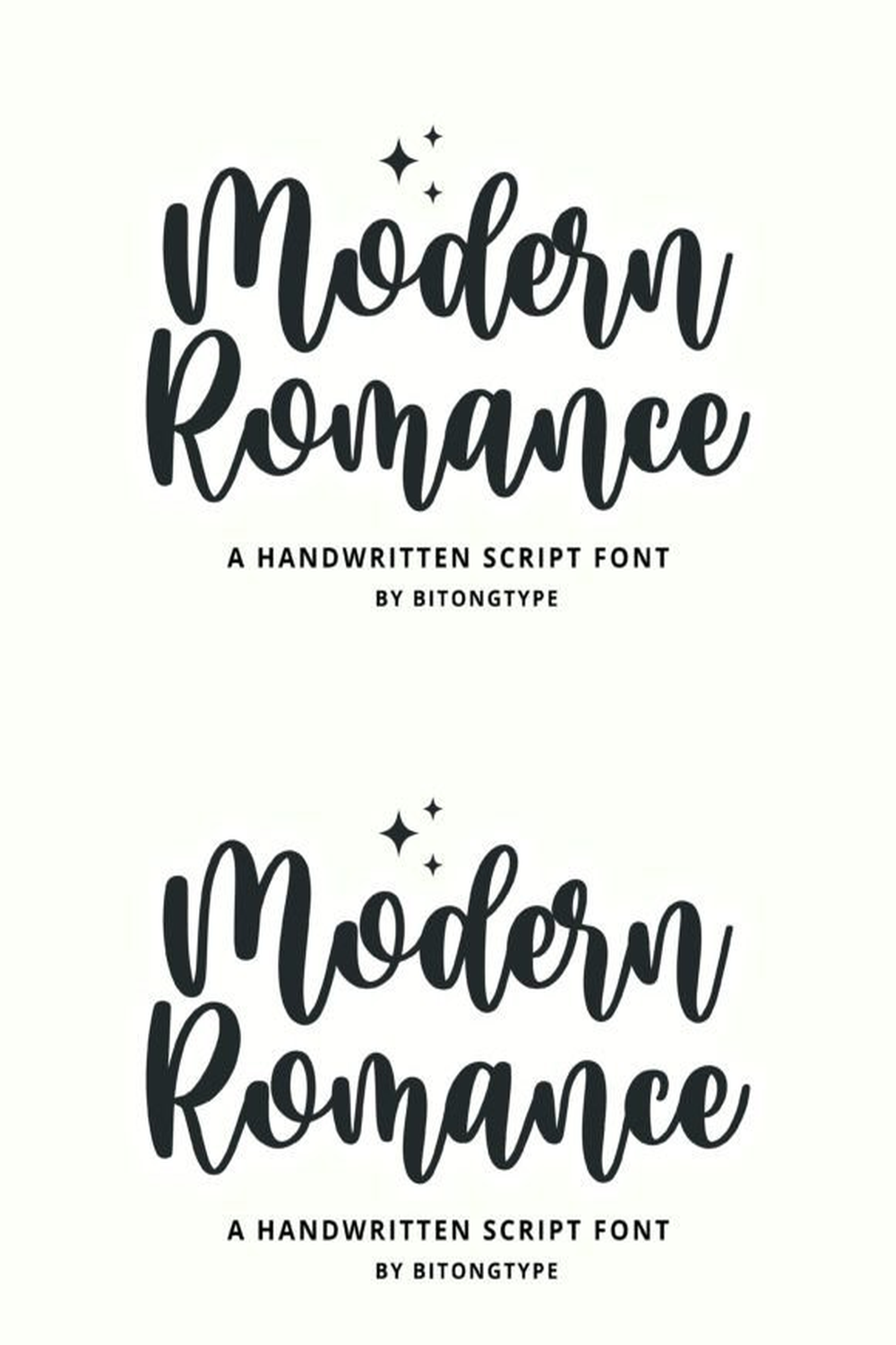 Modern Romance Font