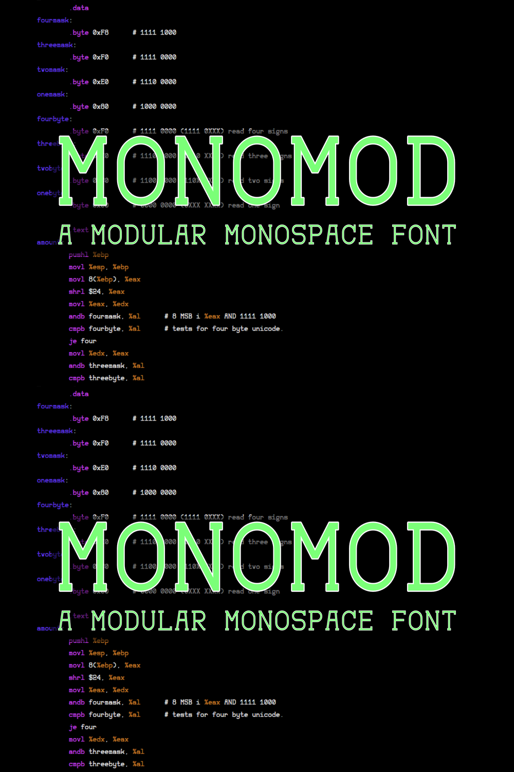 Monomod Font