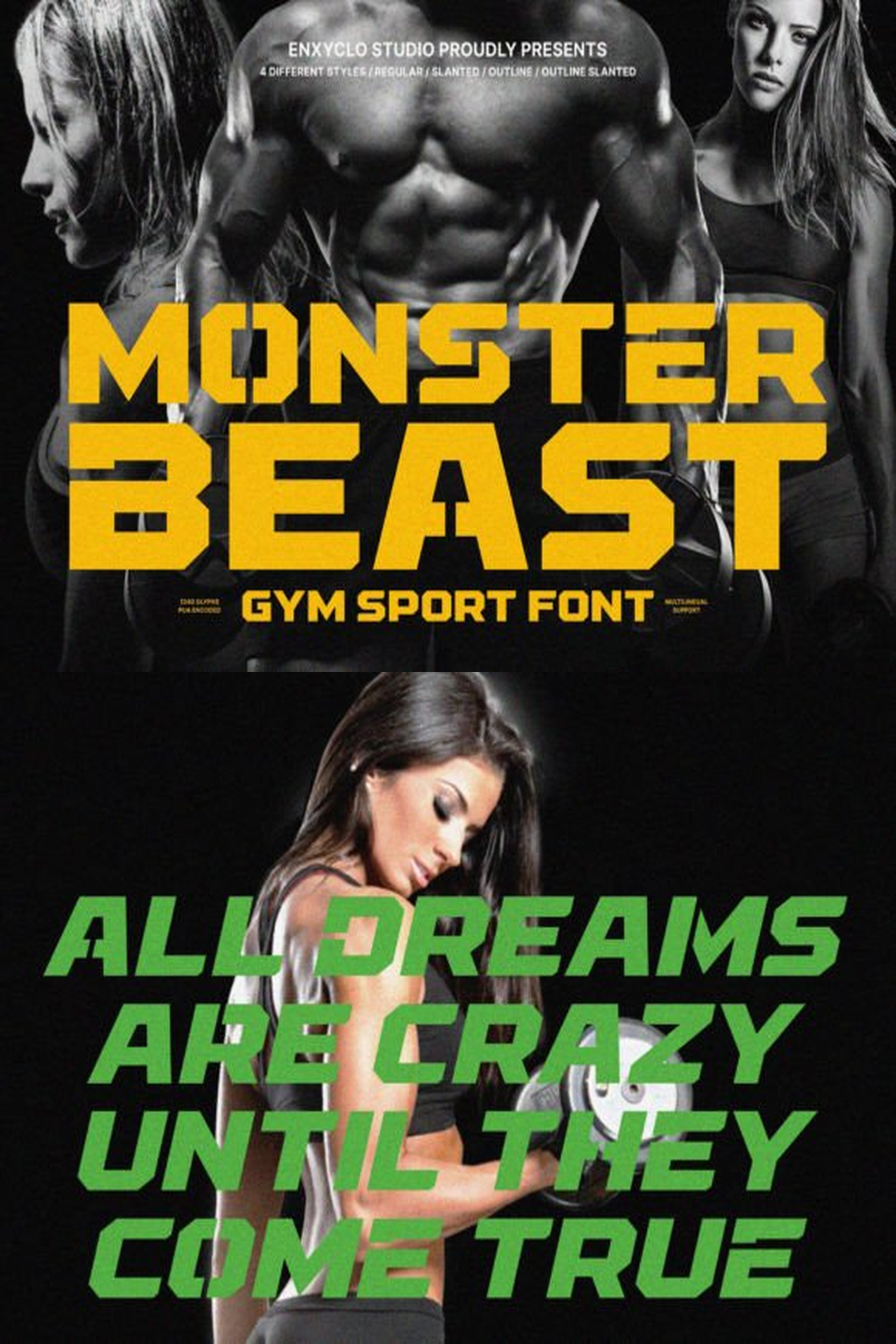 Monster Beast Font