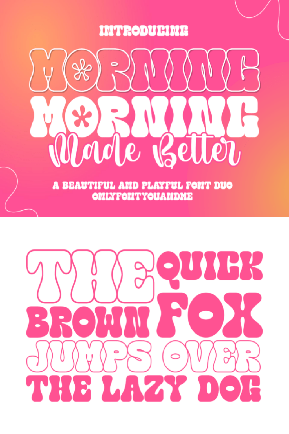 Morning Made Better Font