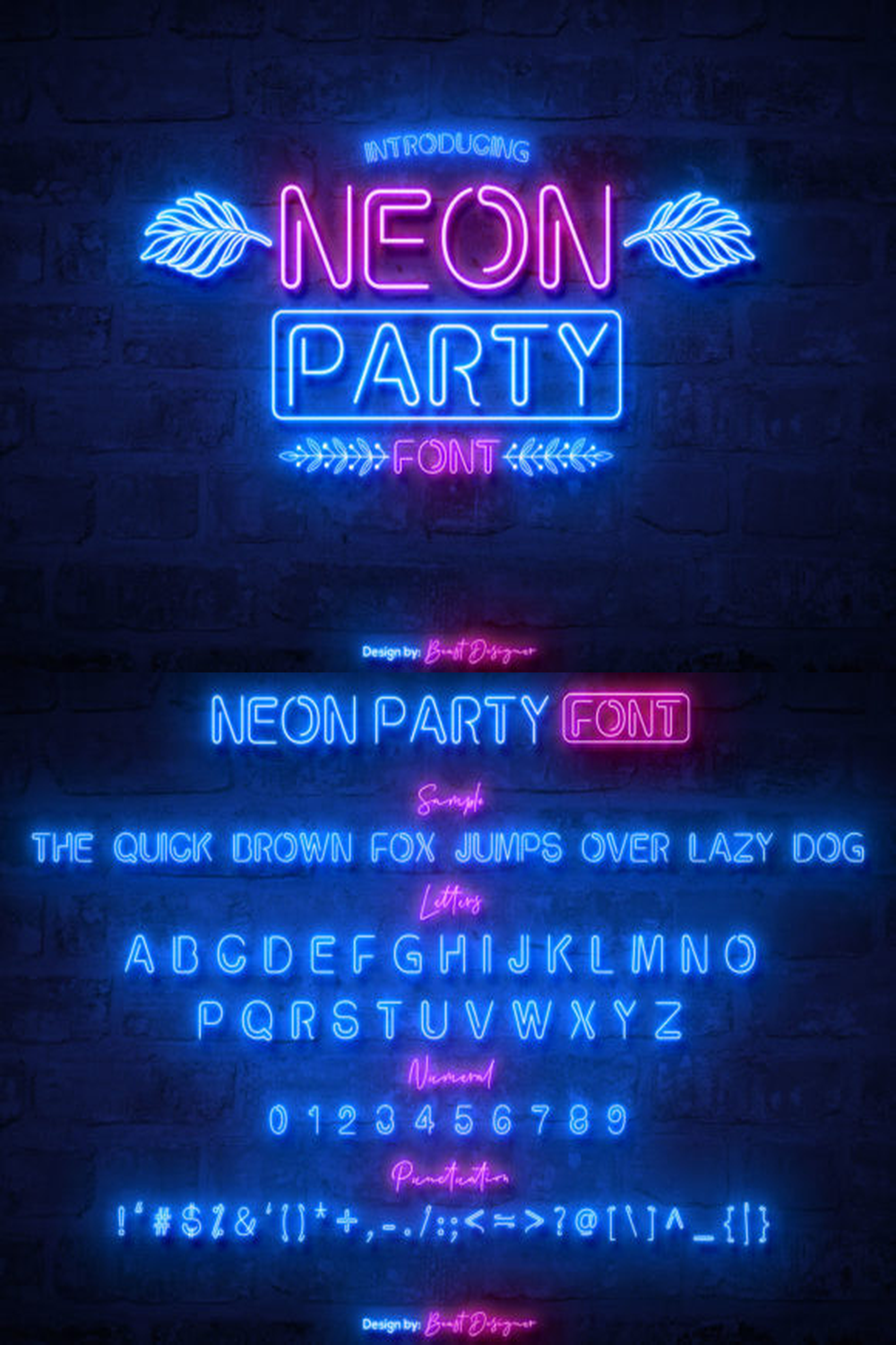 Neon Party Font