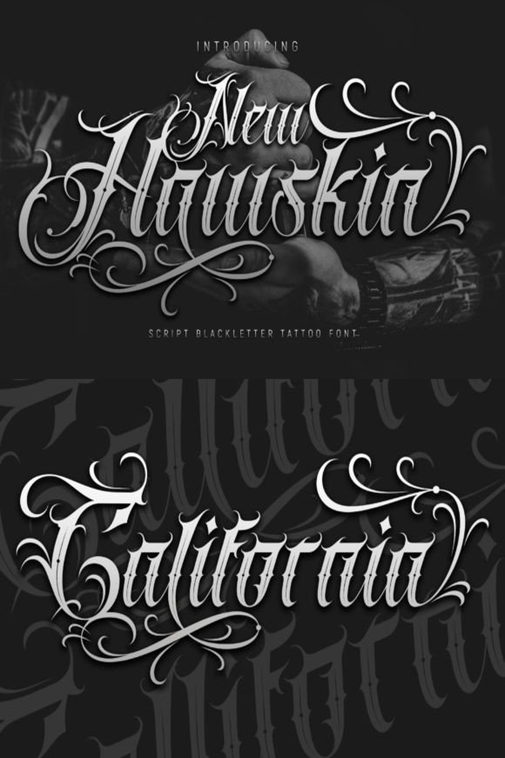 New Hawskin Font