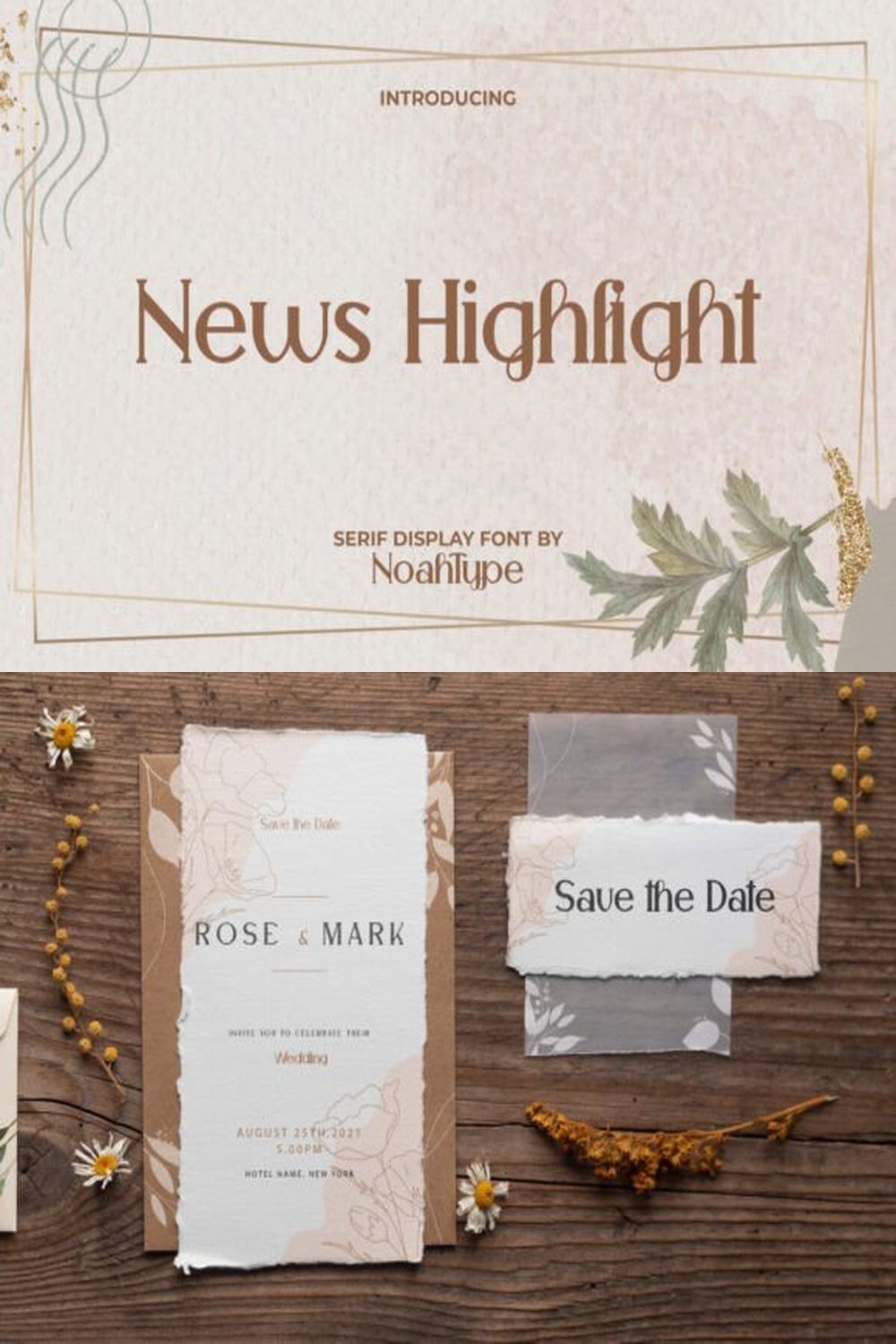 News Highlight Font