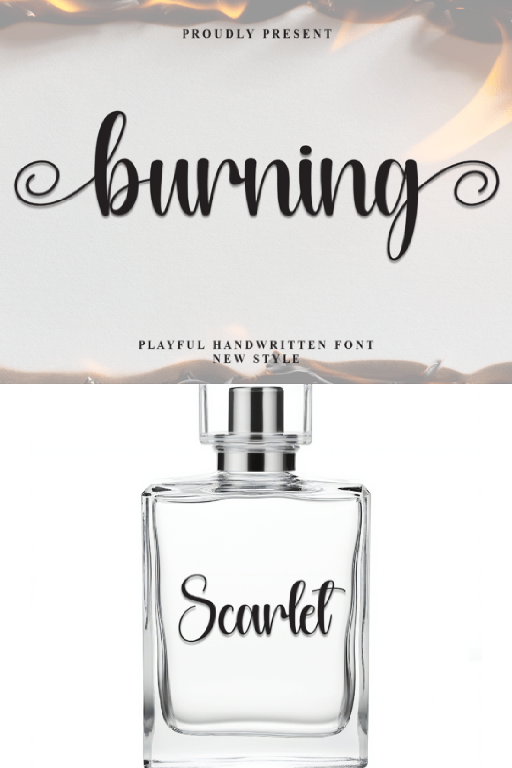 Burning Font