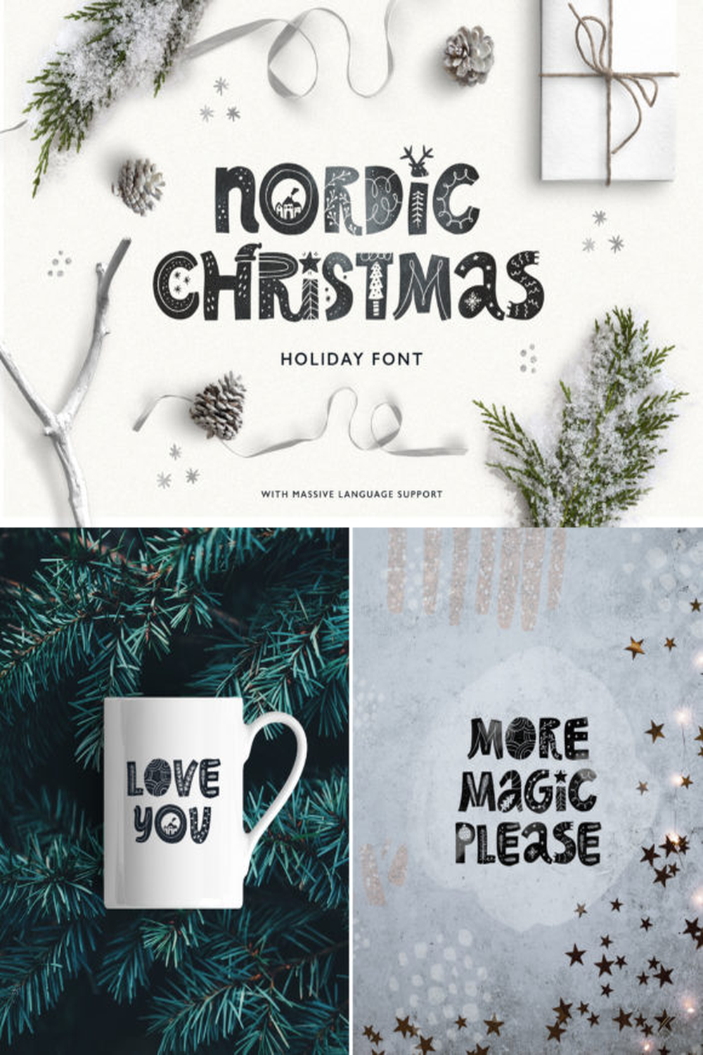Nordic Christmas Font