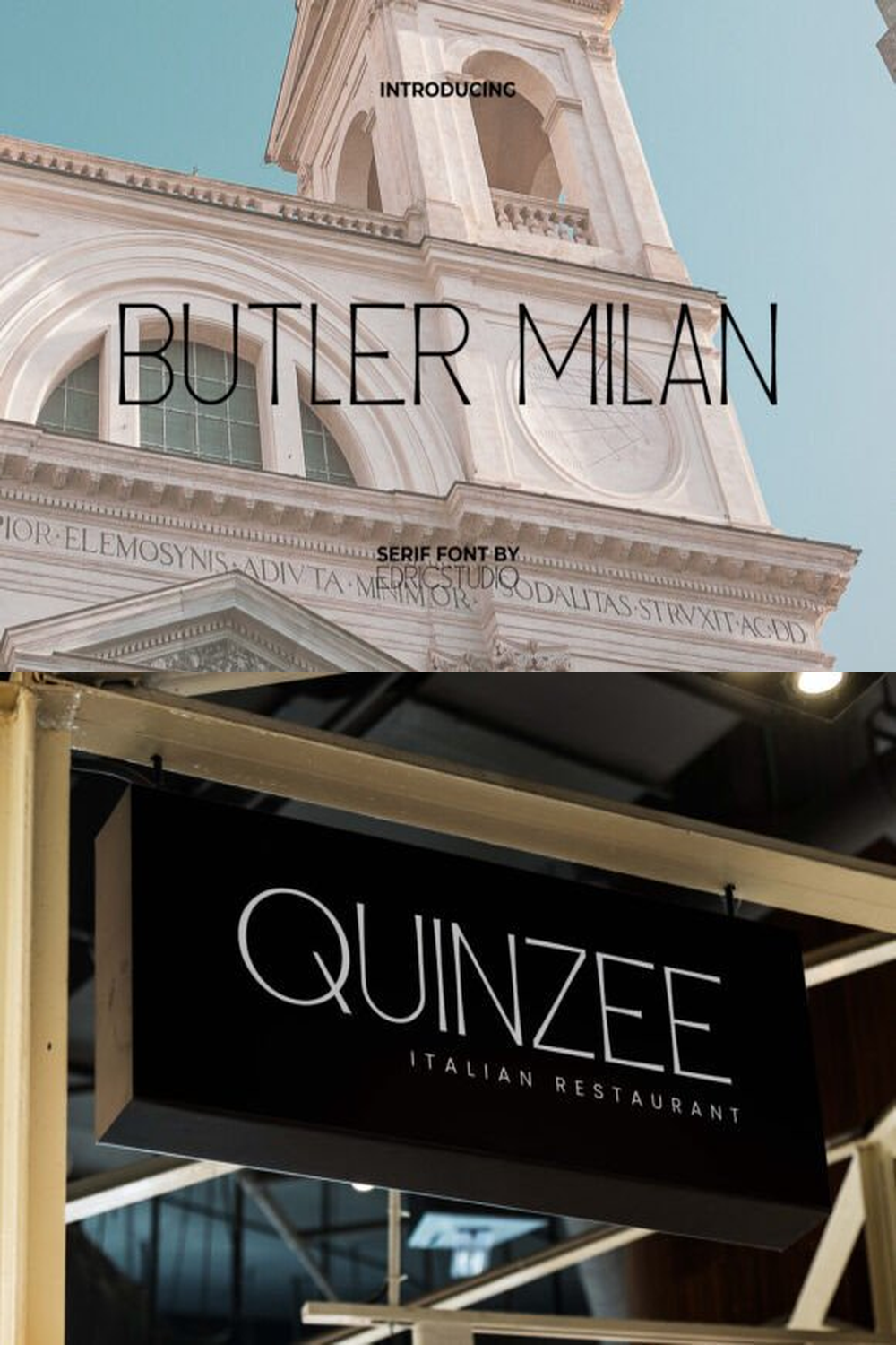 Butler Milan Font