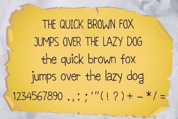 Font preview 3