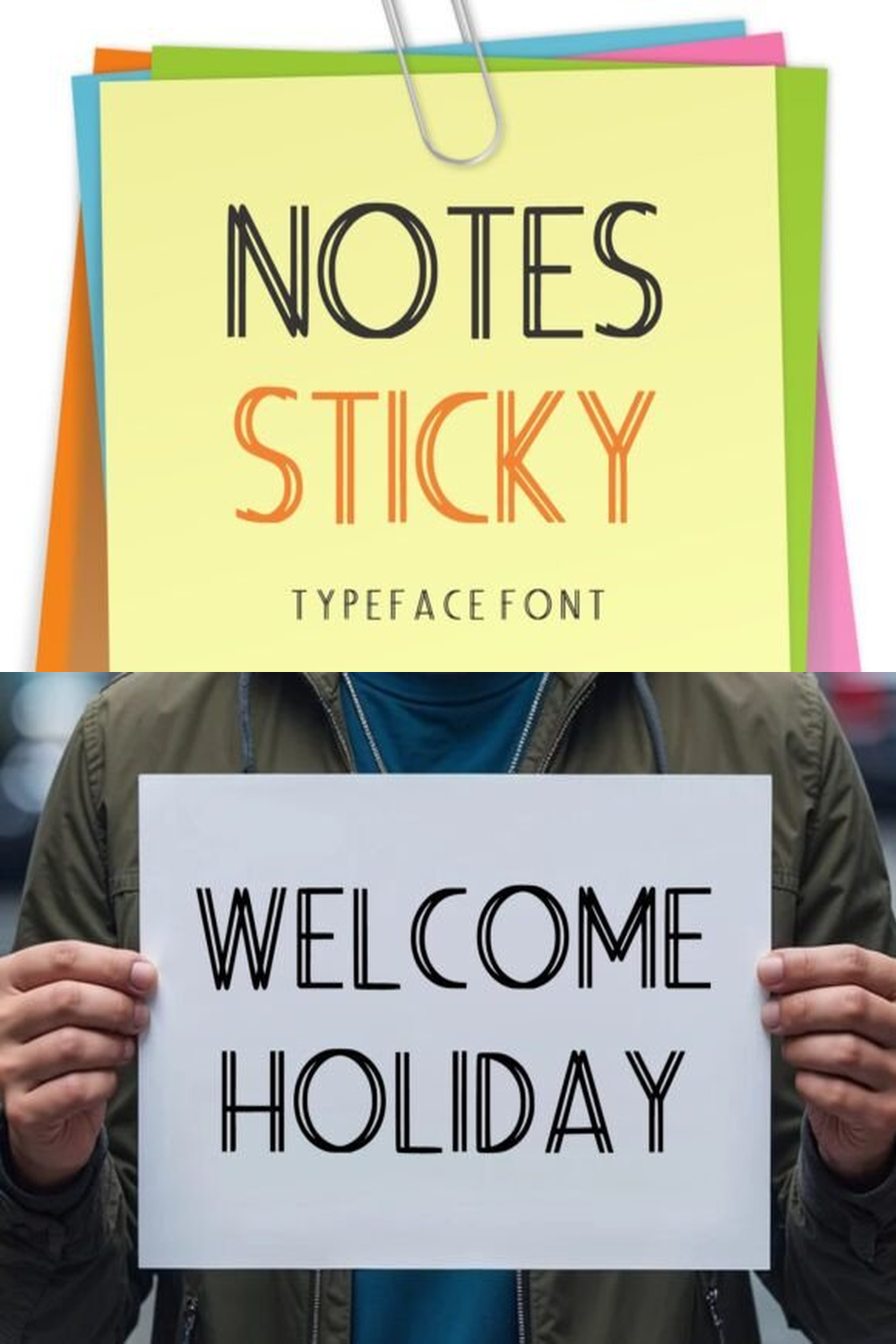 Notes Sticky Font
