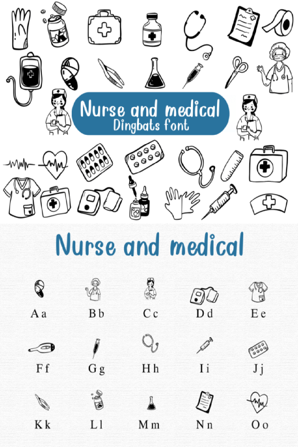 Nurse and Medical Font