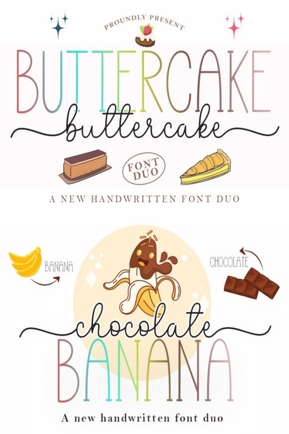 Butter Cake Duo Font