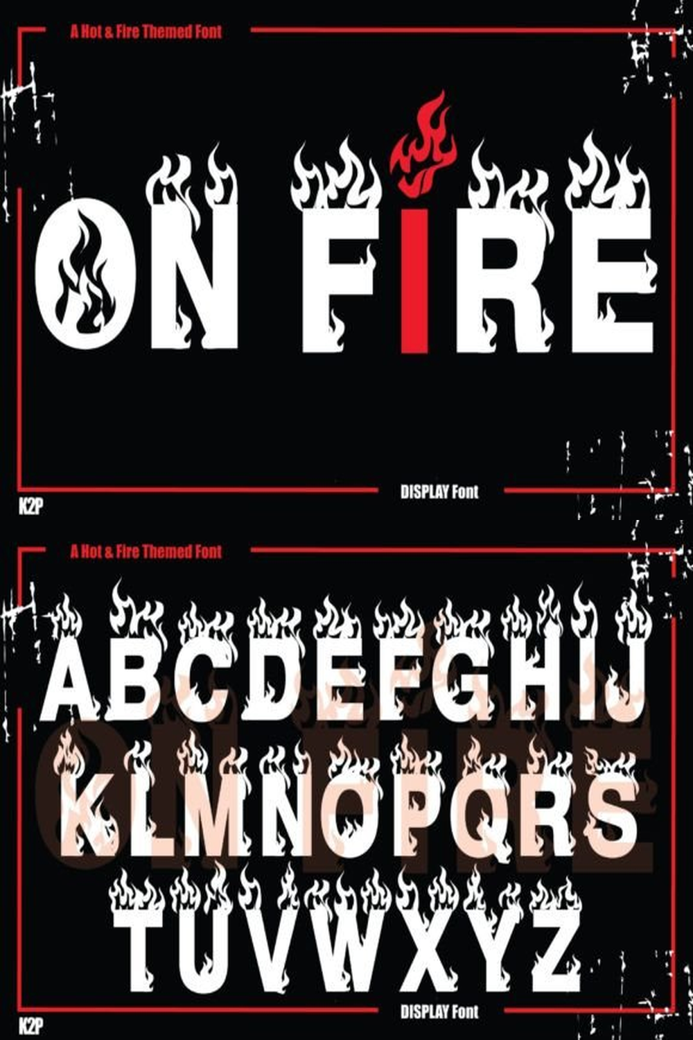On Fire Font