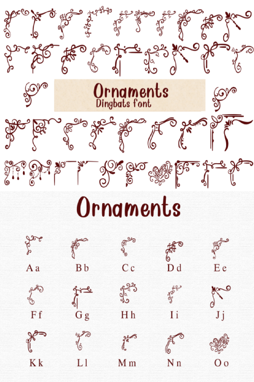 Ornaments Font