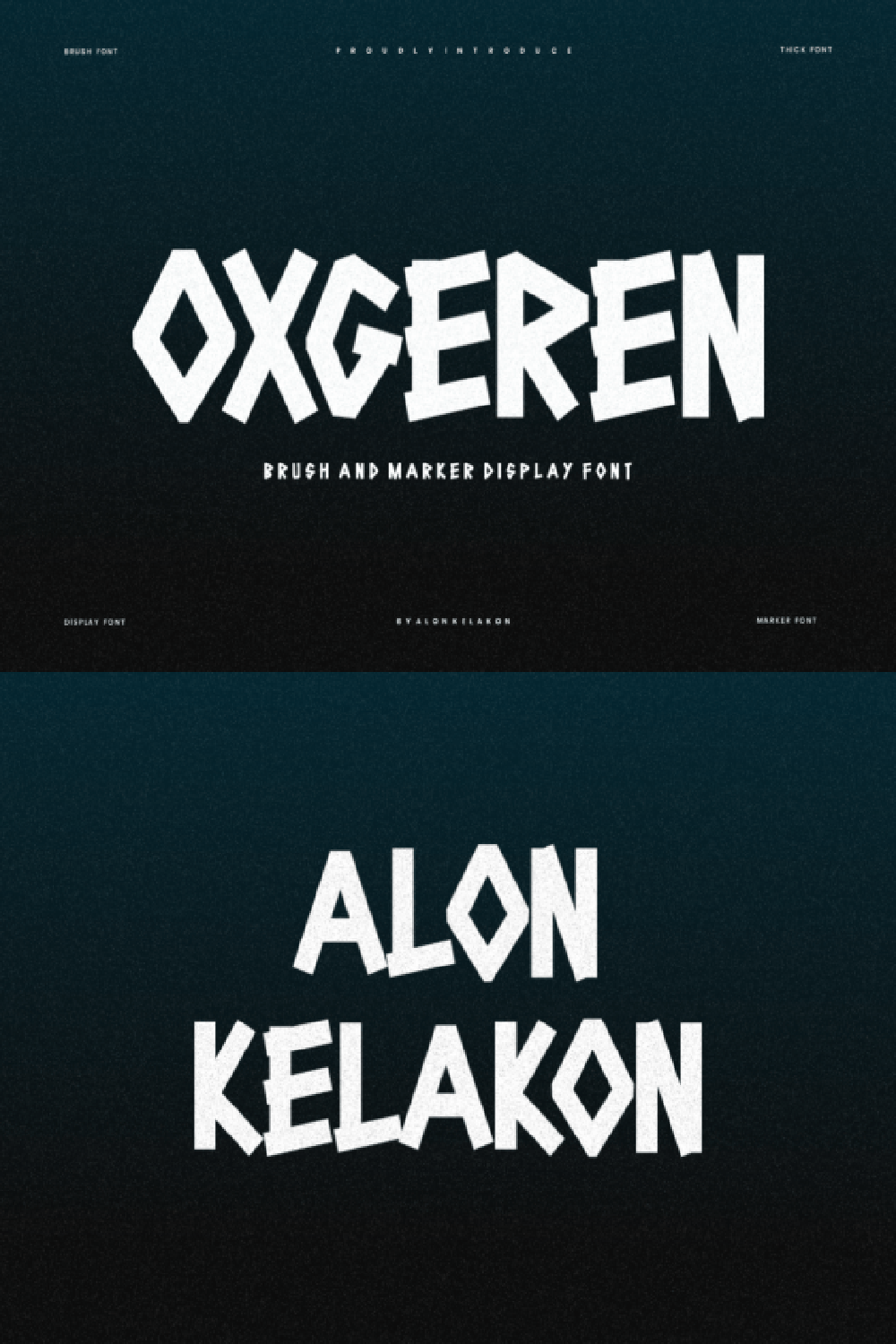 Oxgeren Font
