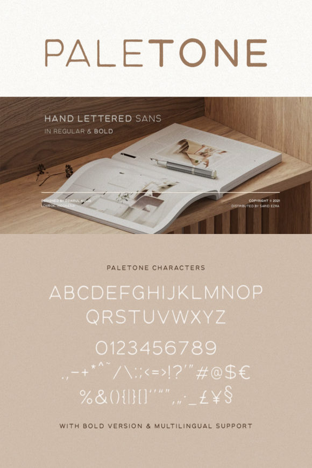 Paletone Font: Minimalist Sans Serif for Modern Logo Design & Branding