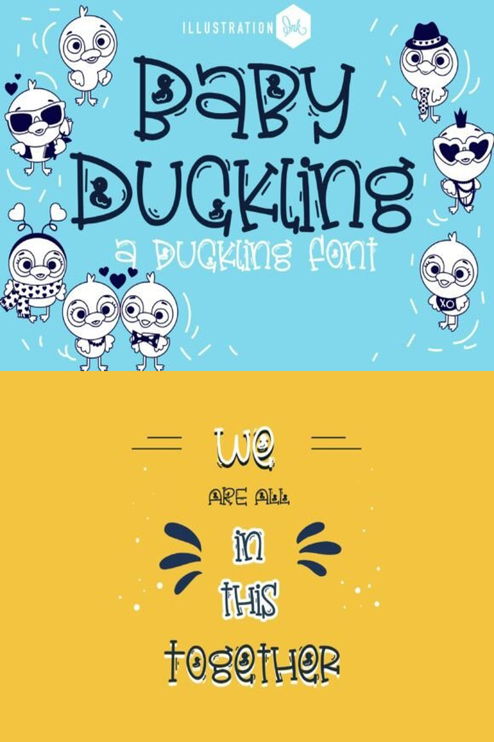 Baby Duckling Font