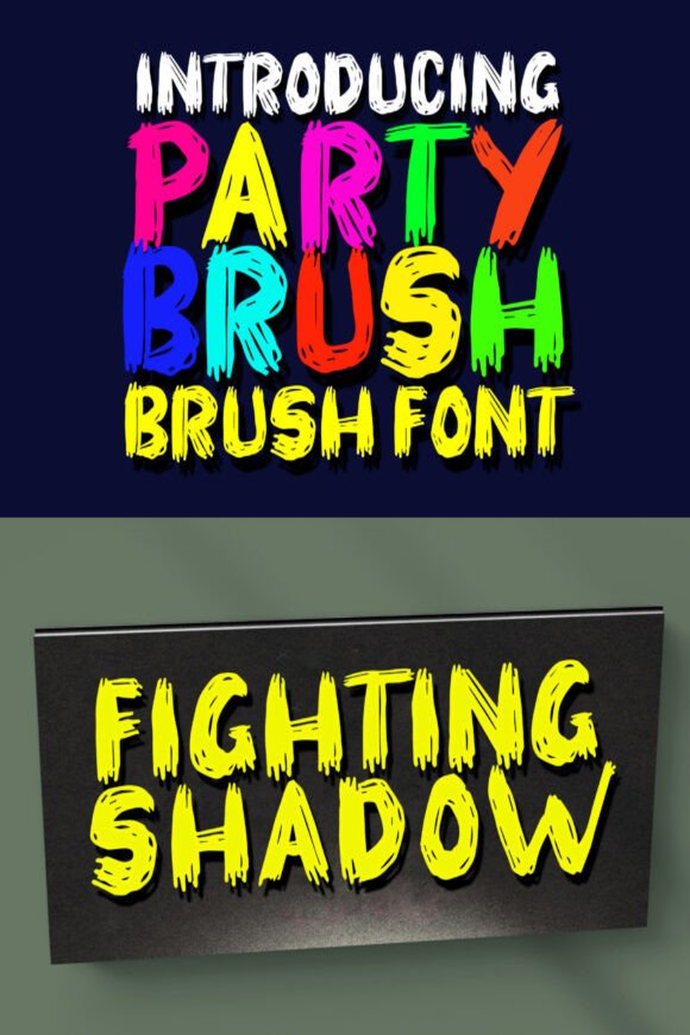 Party Brush Font