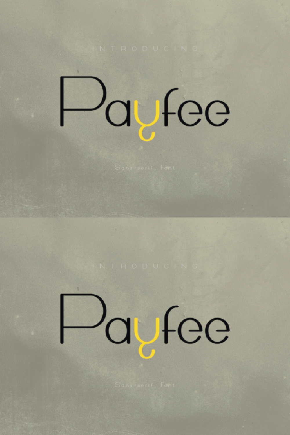 Payfee Font