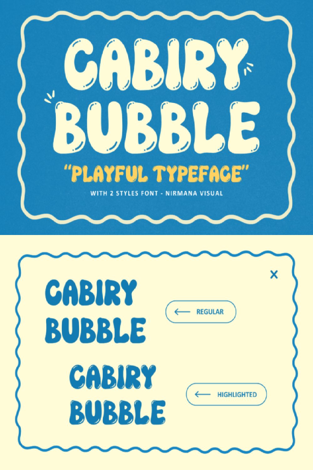 Cabiry Bubble Font