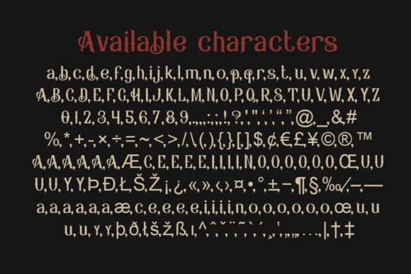 Font preview 2