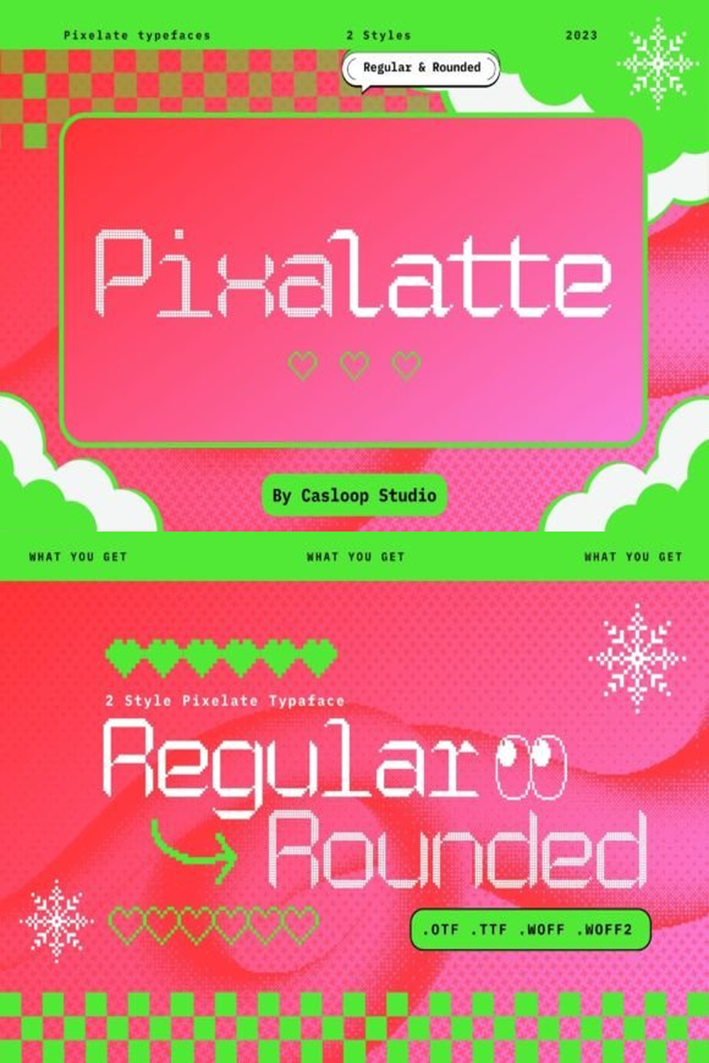Pixalatte Font