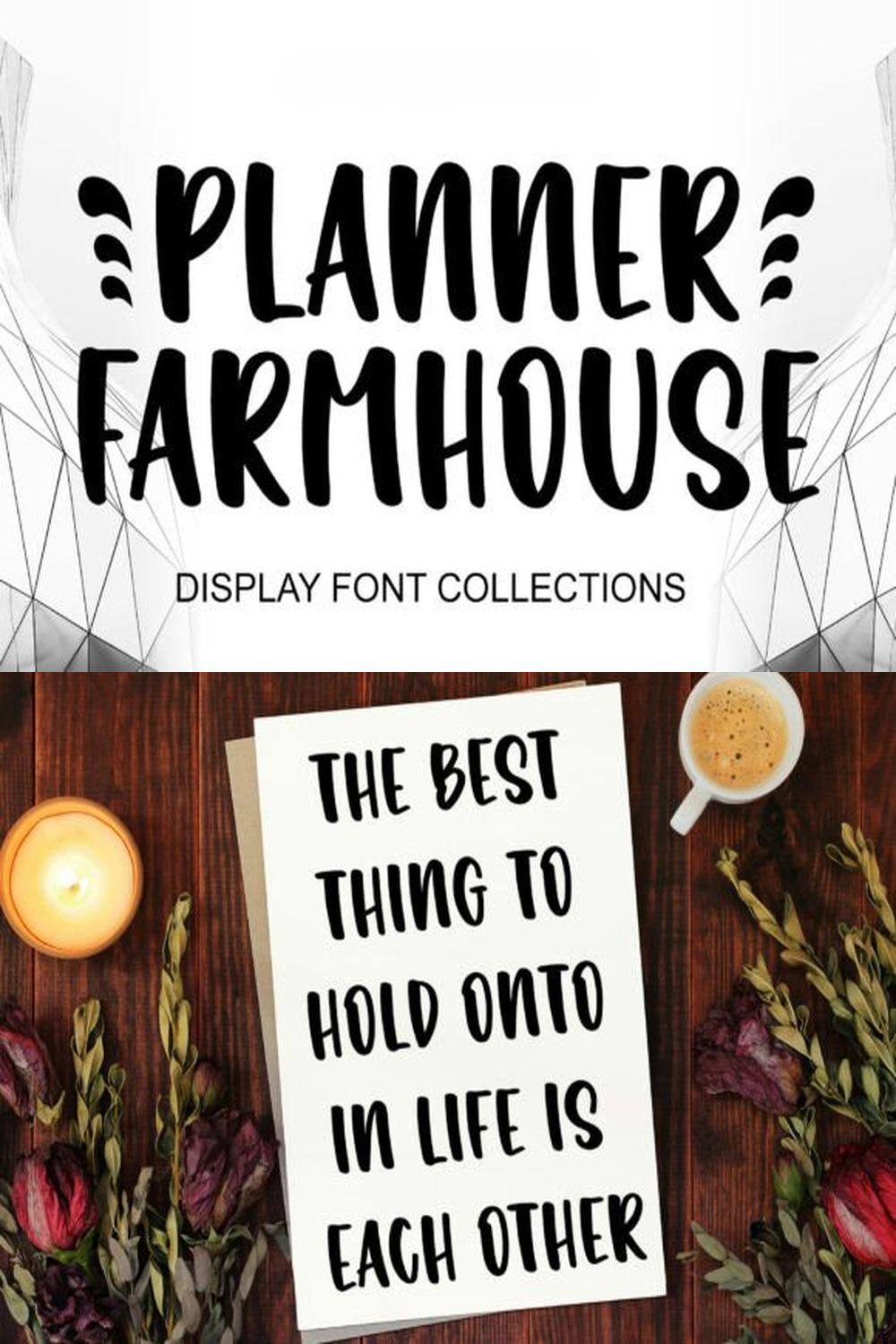 Planner Farmhouse Font