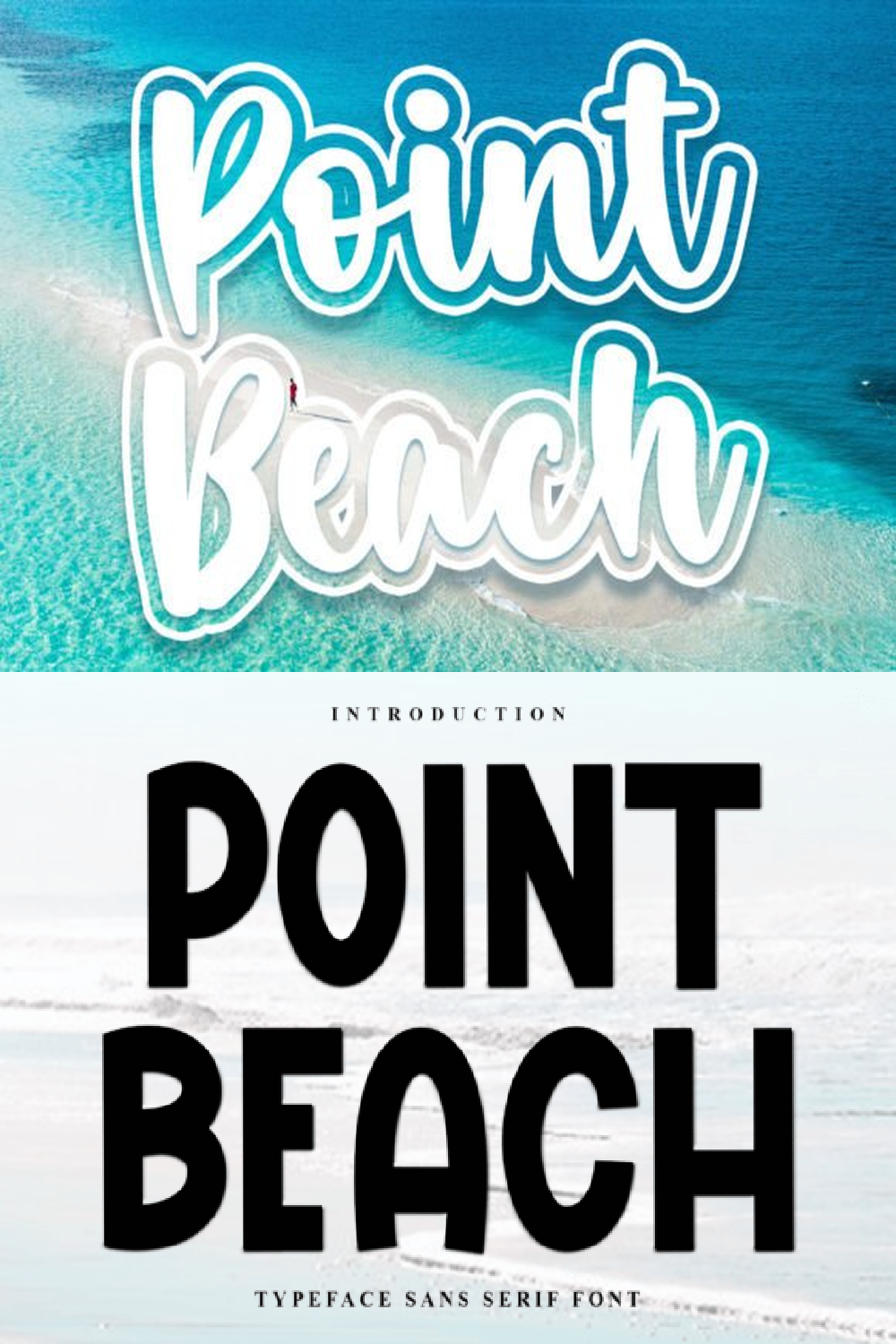 Point Beach Font