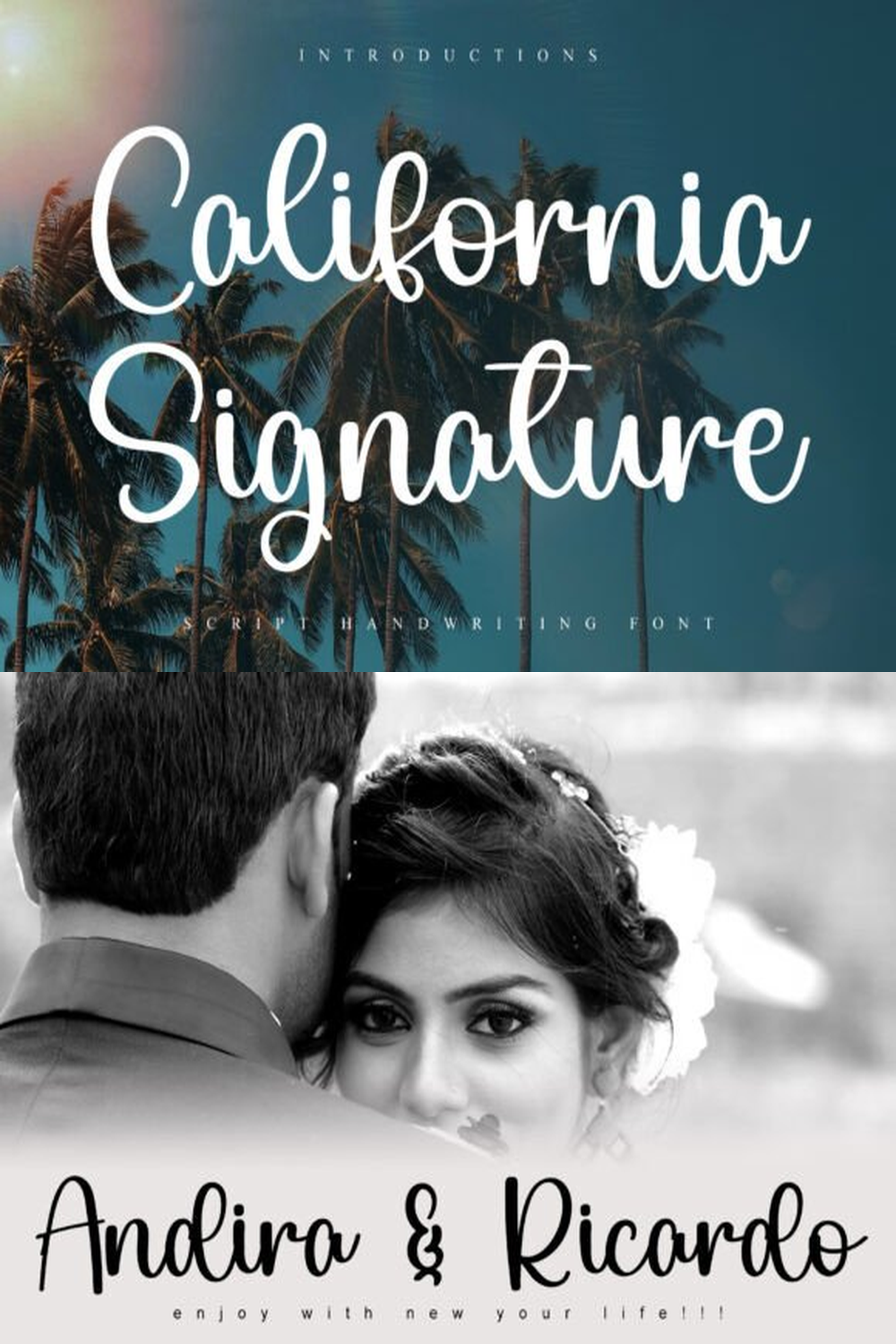 California Signature Font