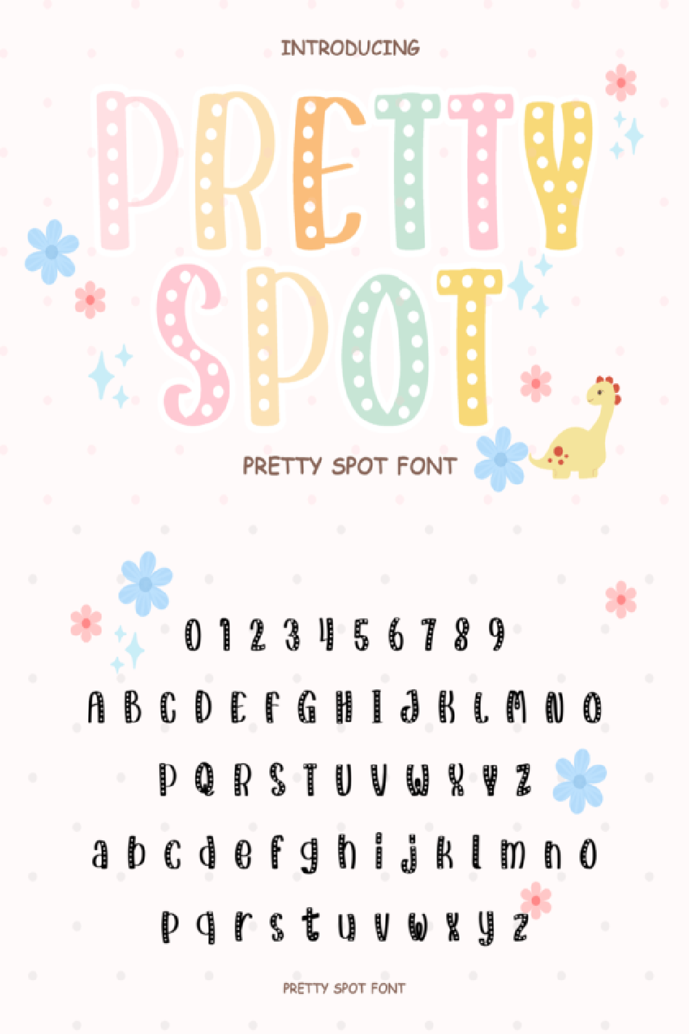 Pretty Spot Font