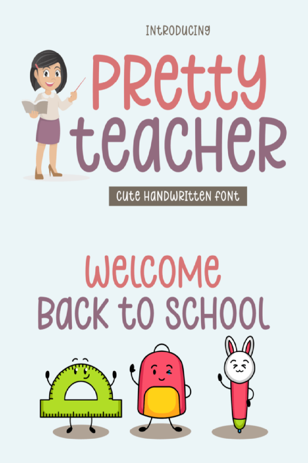 Pretty Teacher Font