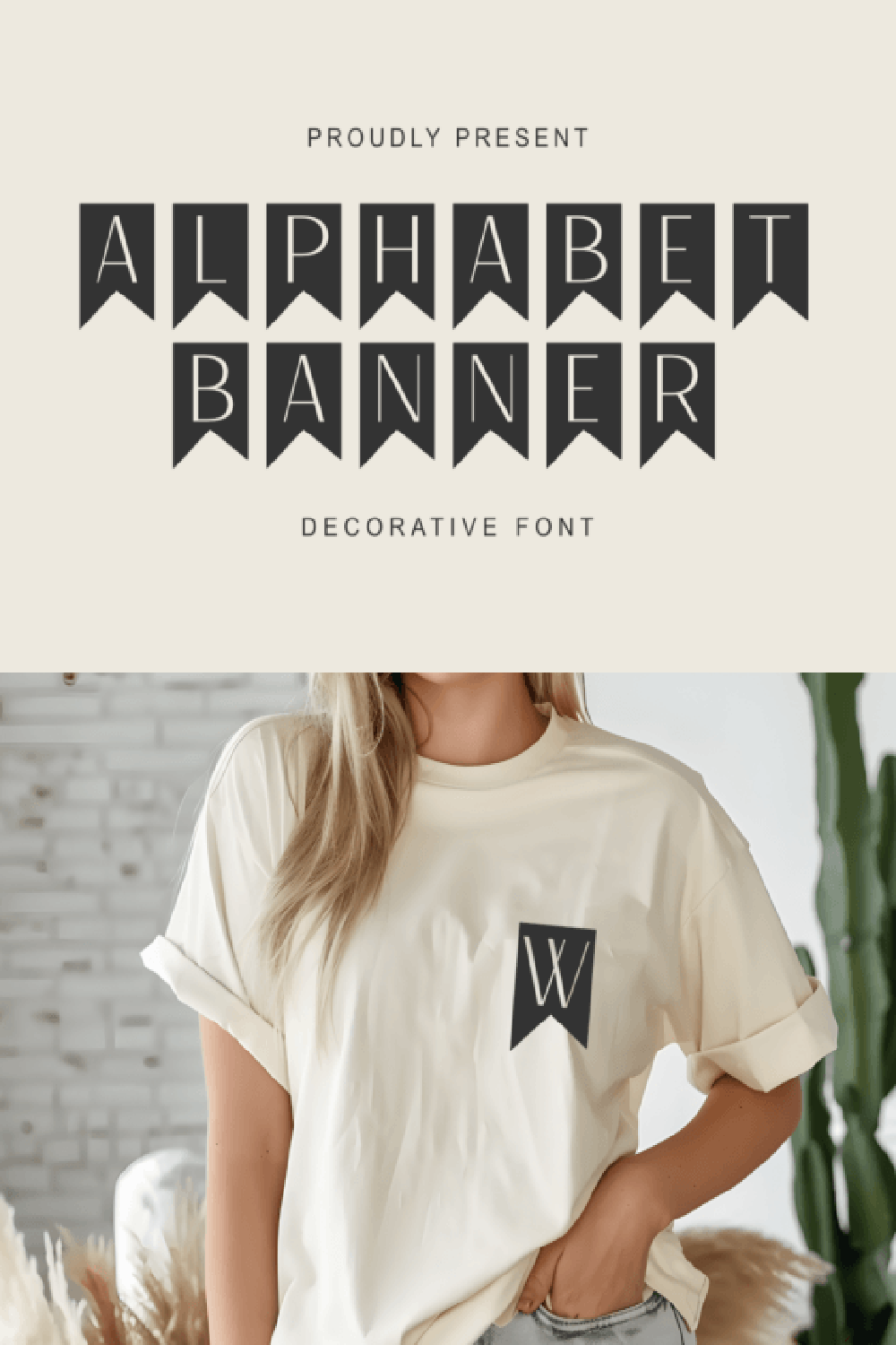 Alphabet Banner Font