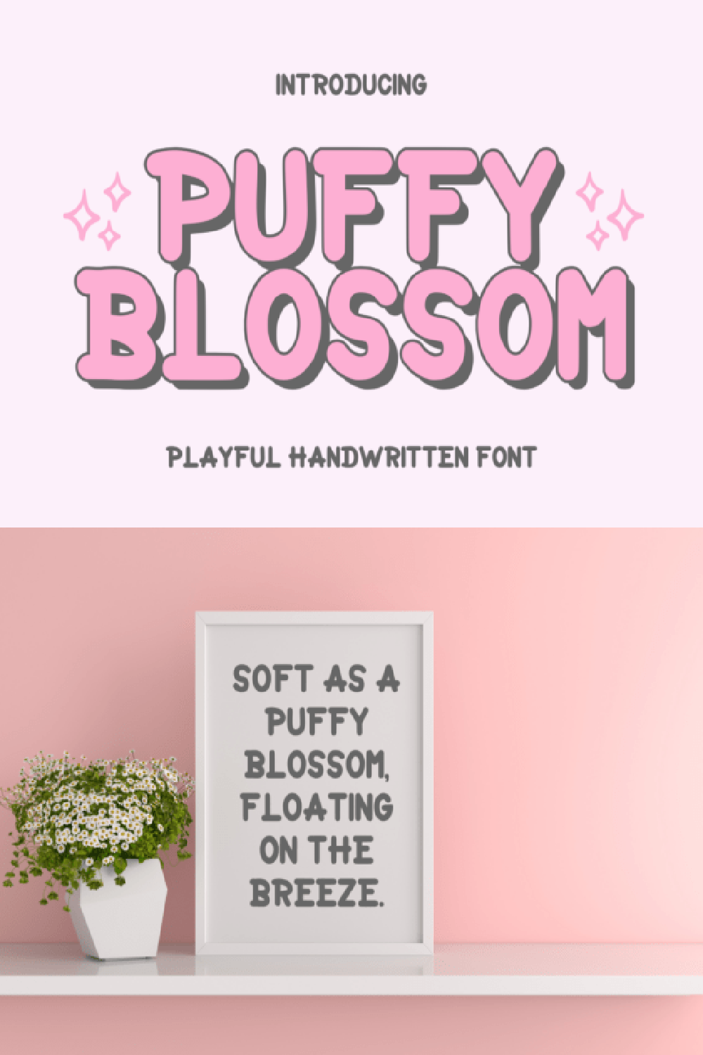 Puffy Blossom Font