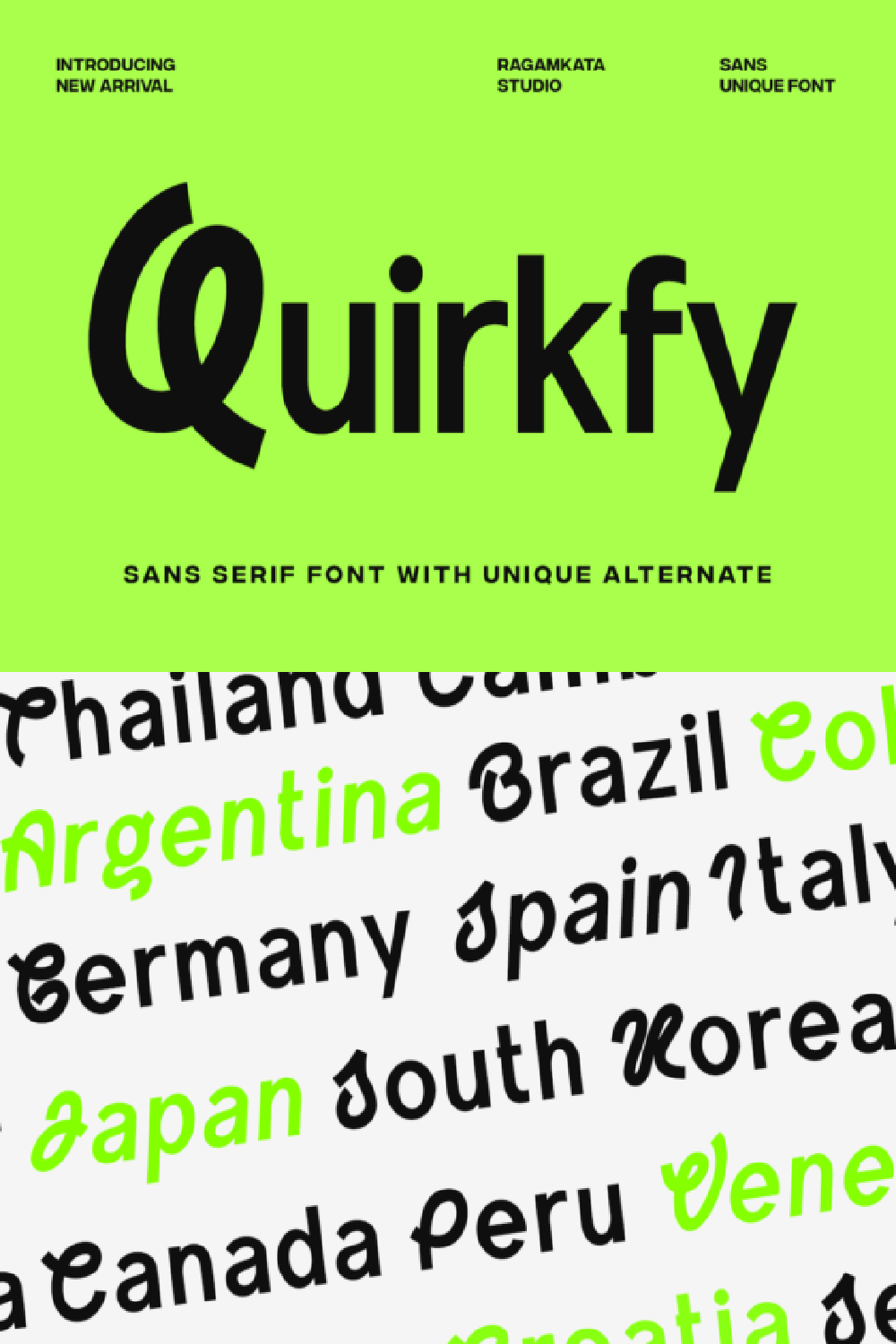 Quirkfy Font