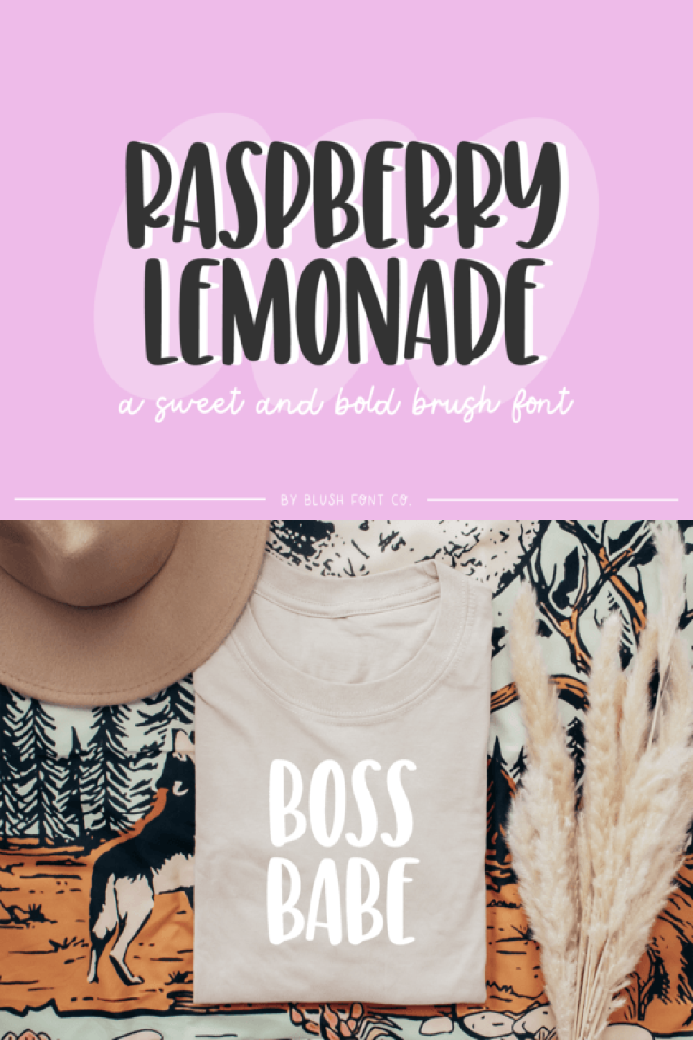 Raspberry Lemonade Font