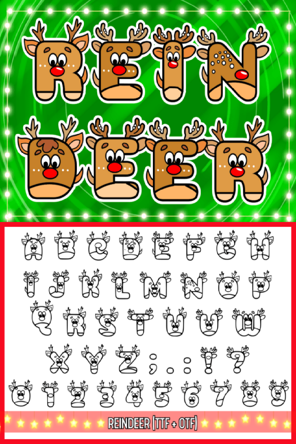Reindeer Font