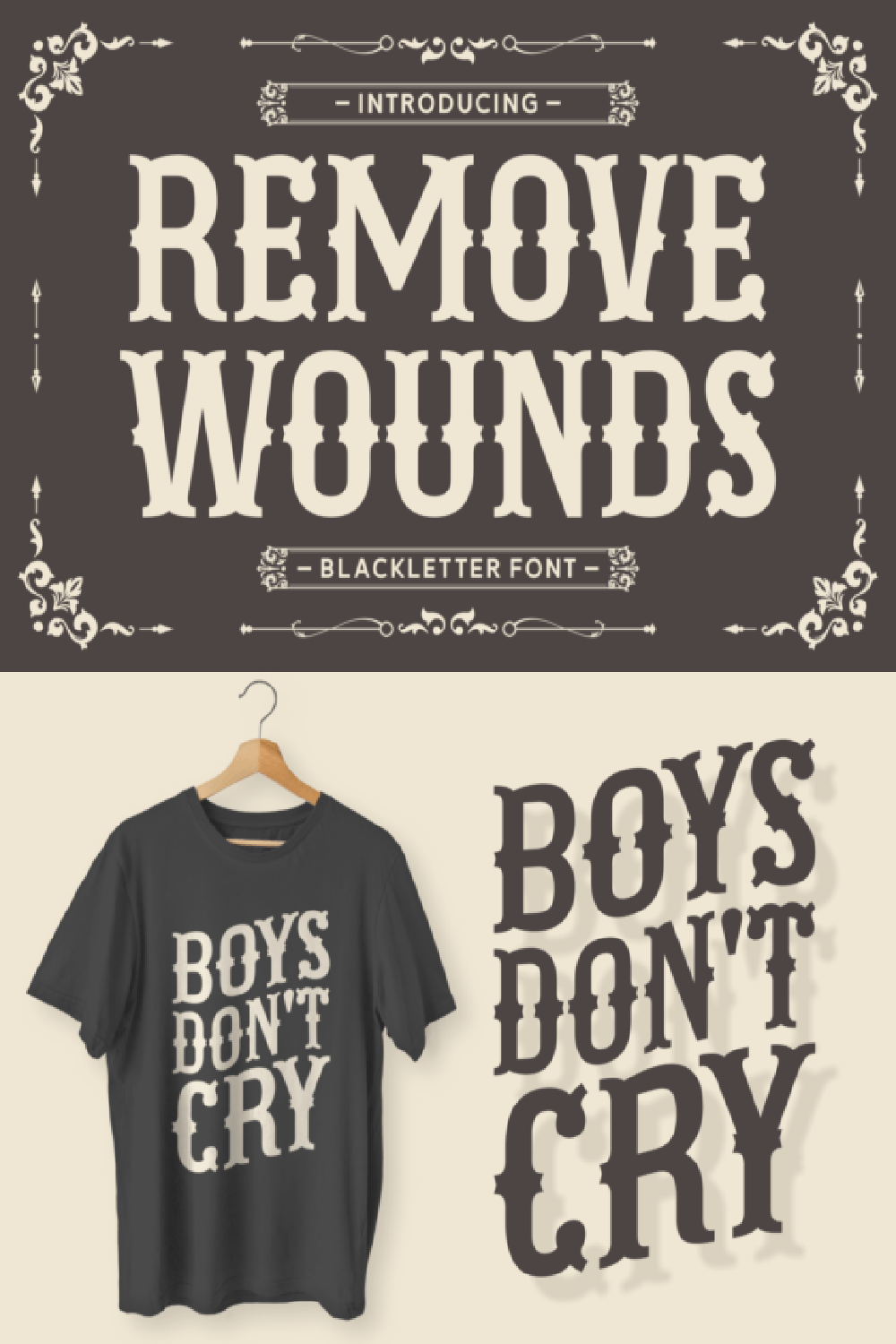Remove Wounds Font