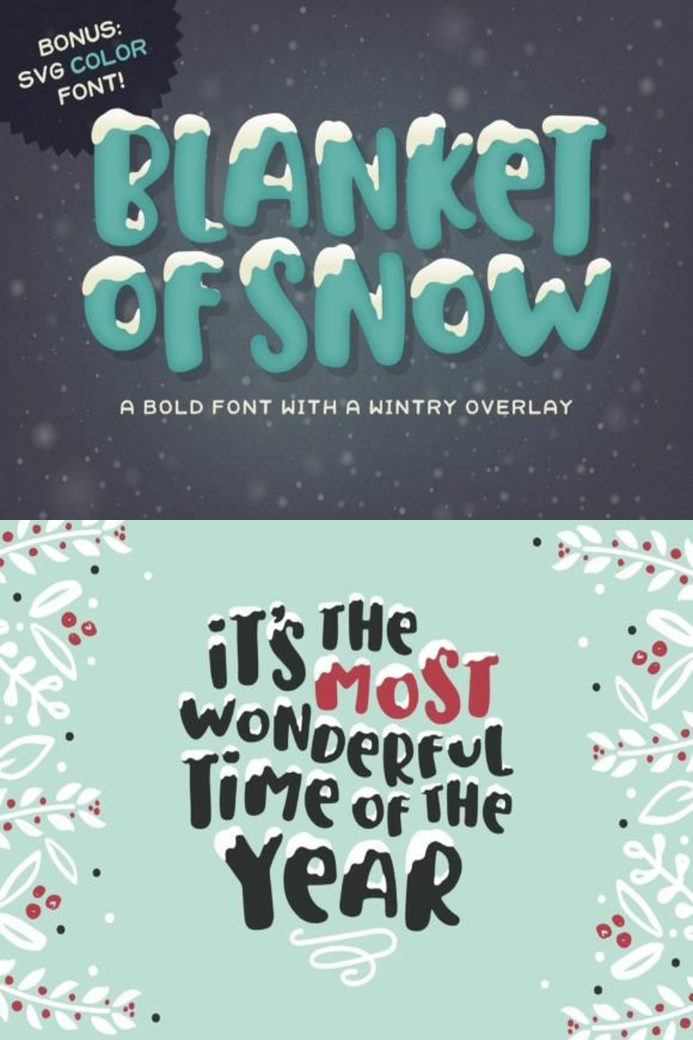 Blanket of Snow Font