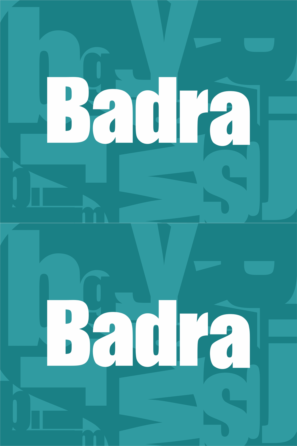 Badra Font
