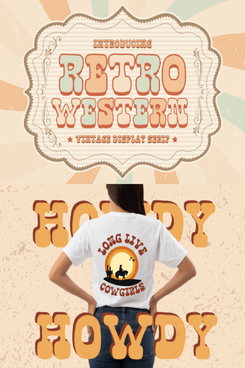 Retro Western Font