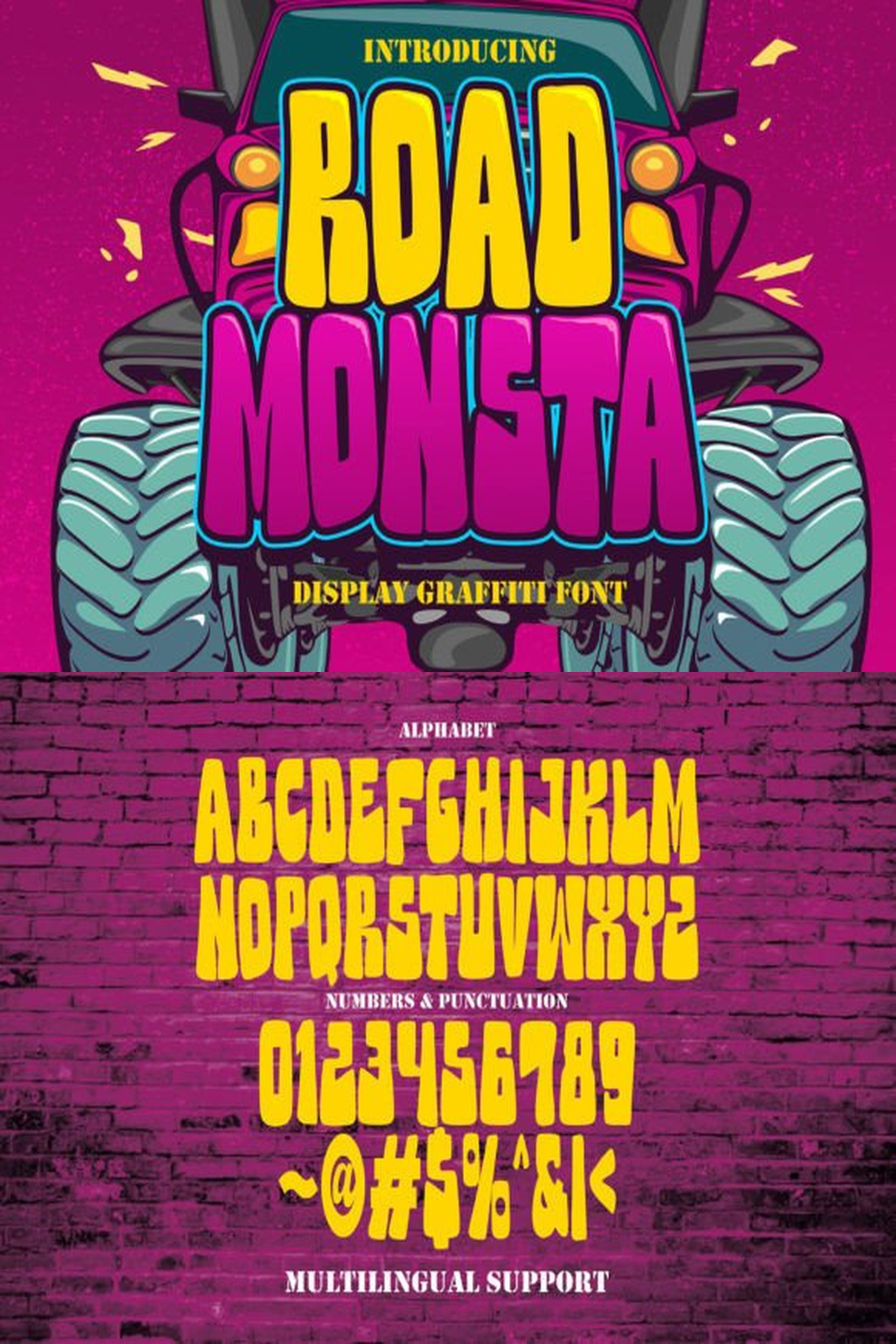 Road Monsta Font