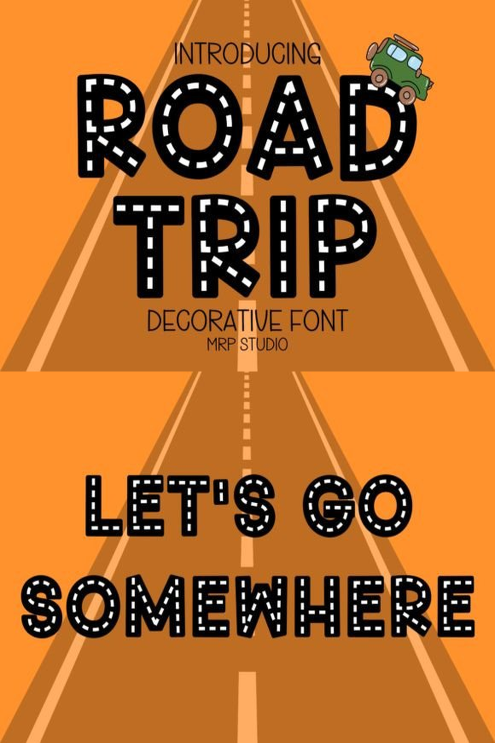 Road Trip Font