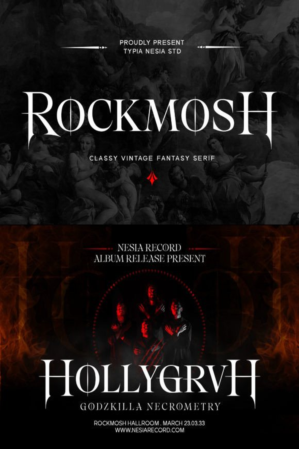 Rockmosh Font
