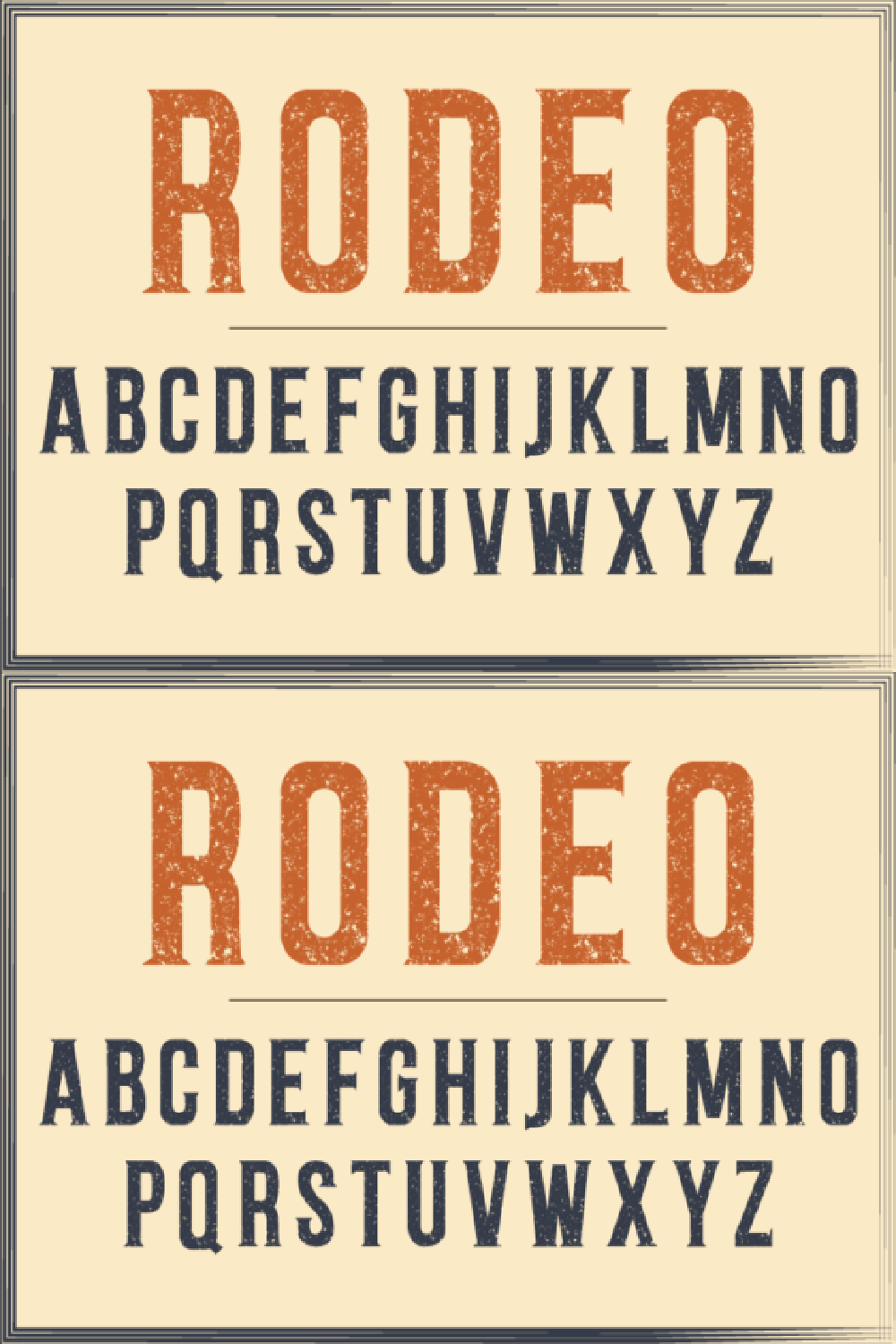 Rodeo Font