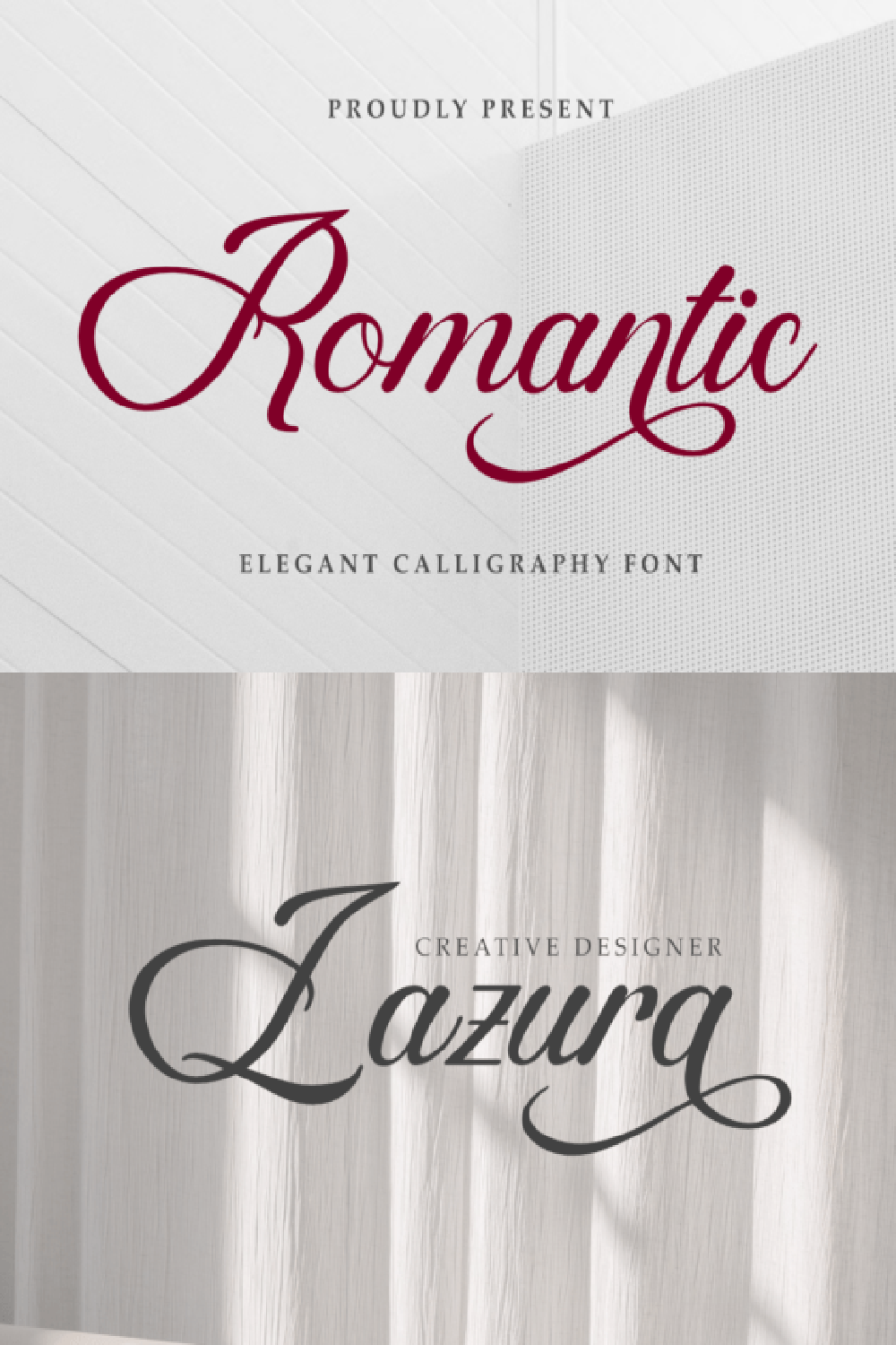 Romantic Font