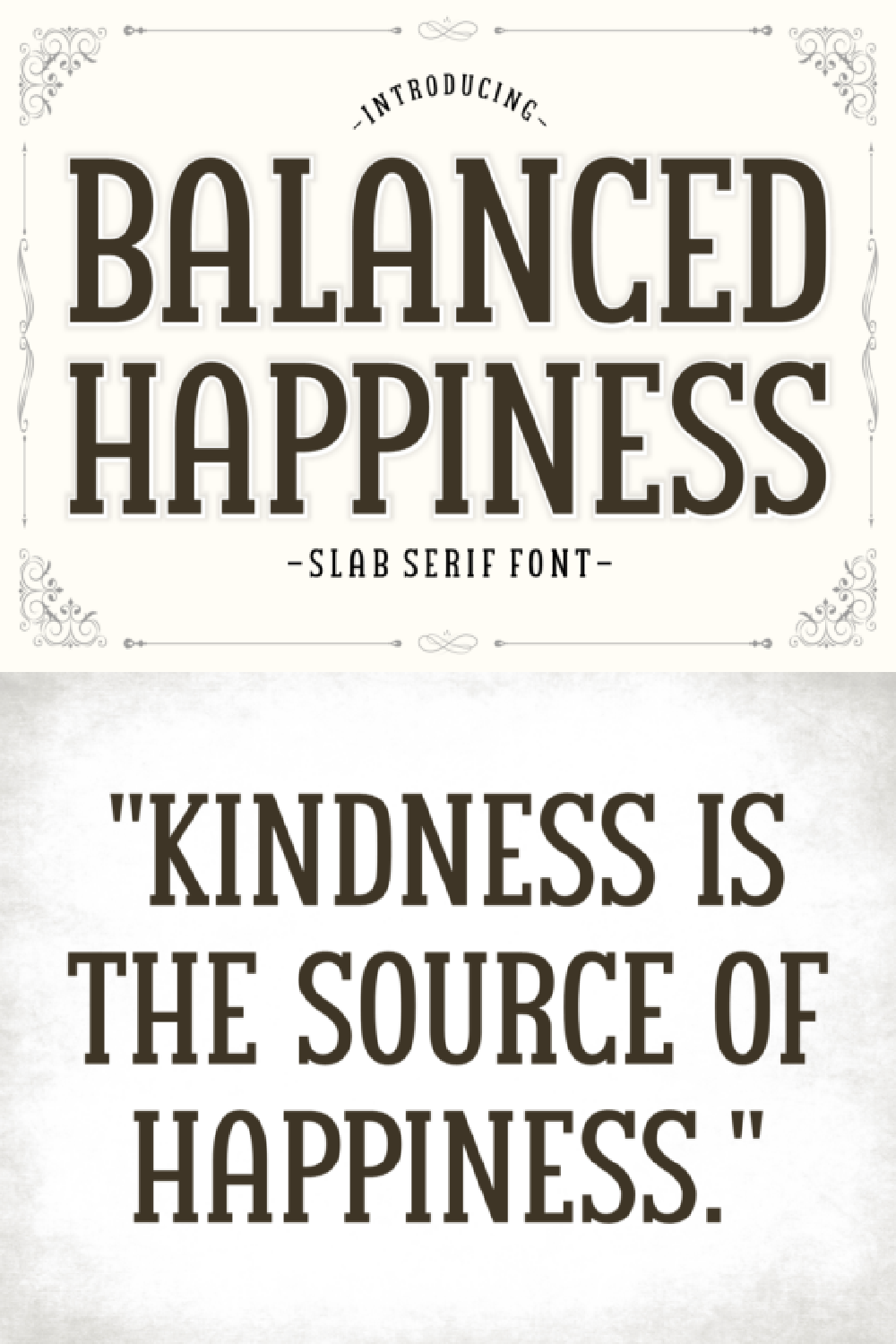 Balanced Happiness Font