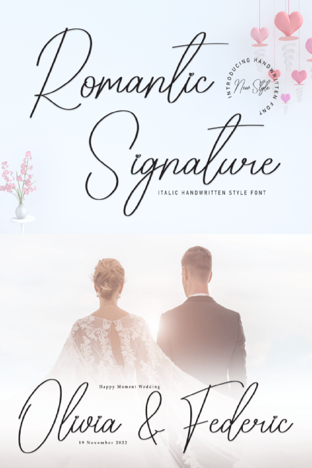 Romantic Signature Font
