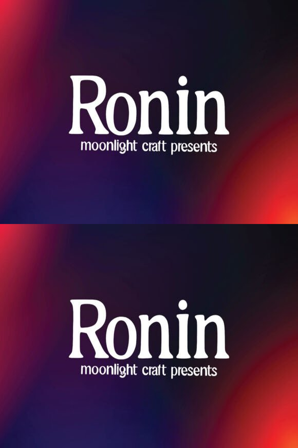 Ronin Font