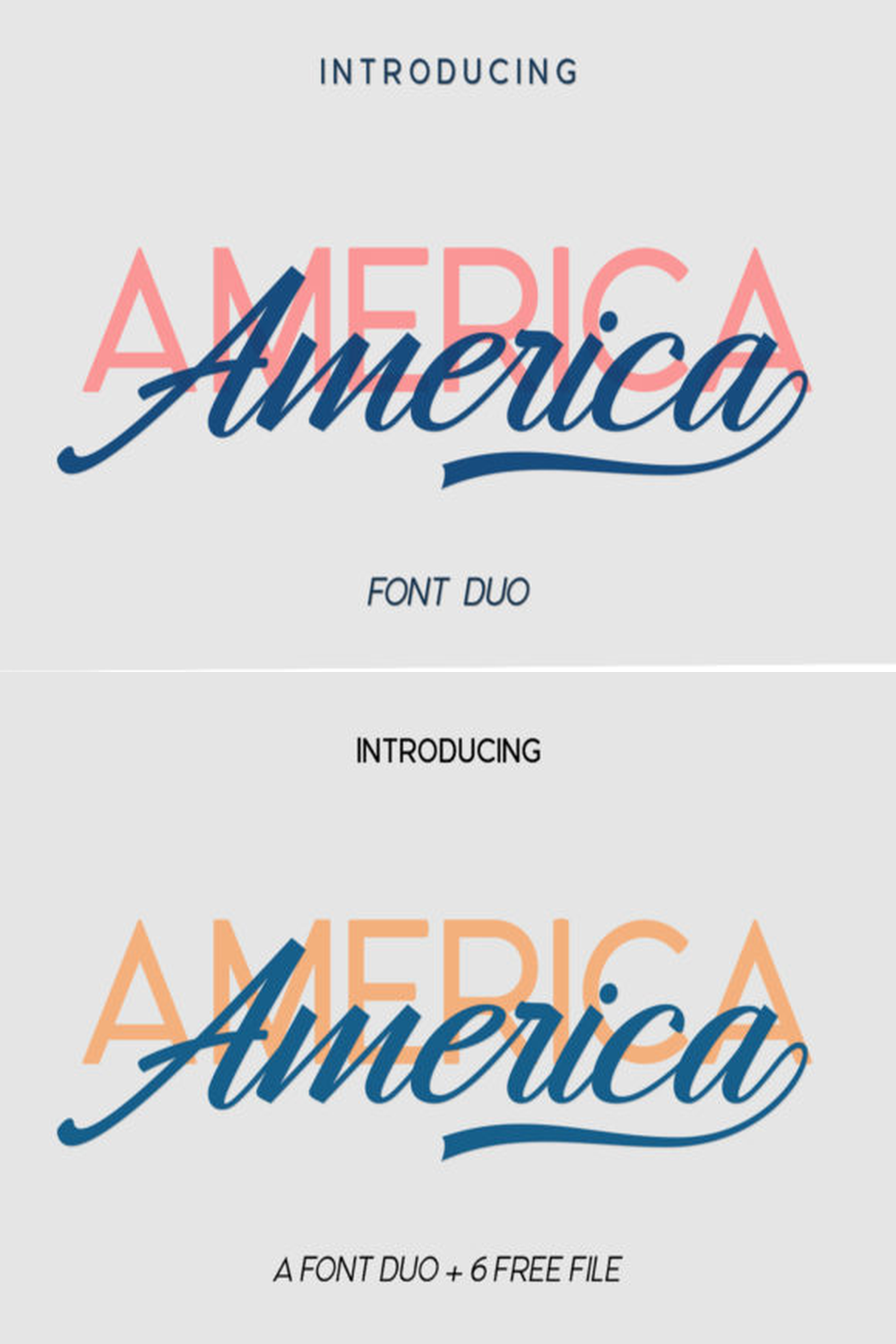 Hangberd America Duo Font