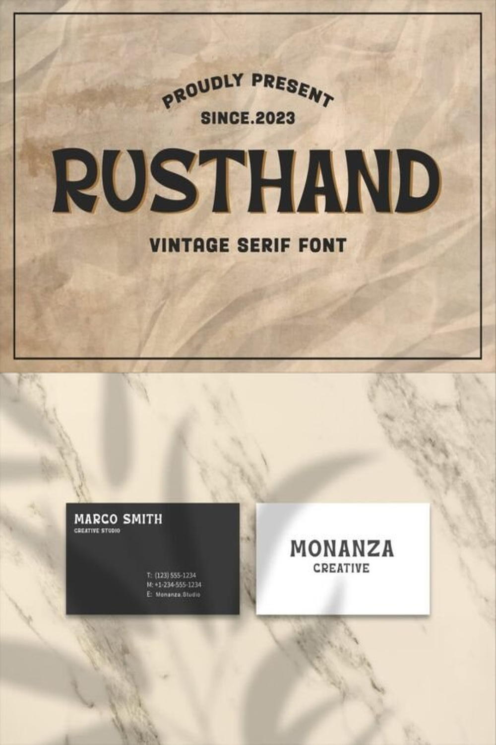 Rusthand Font