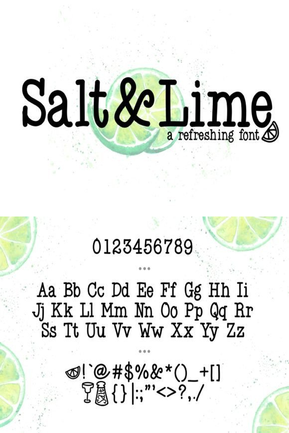 Salt & Lime Font