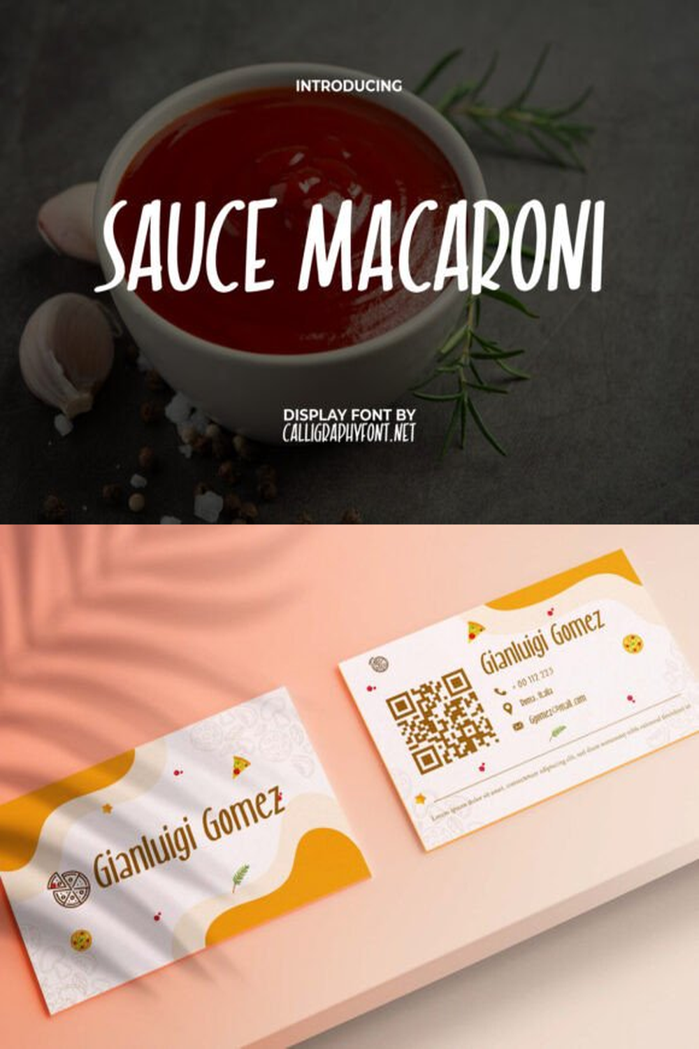 Sauce Macaroni Font